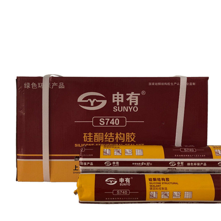 Transparent Structural Glazing Sealant Customized Color With Long Usage Lifetime